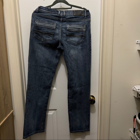 BUFFALO DAVID BITTON DRIVEN STRAIGHT JEANS Sz 16 - Picture 3 of 5